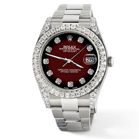 rolex datejust maroon dial|Rolex Datejust 126300 41mm.